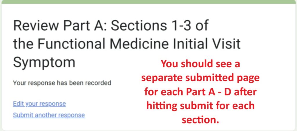 Part A Submitted